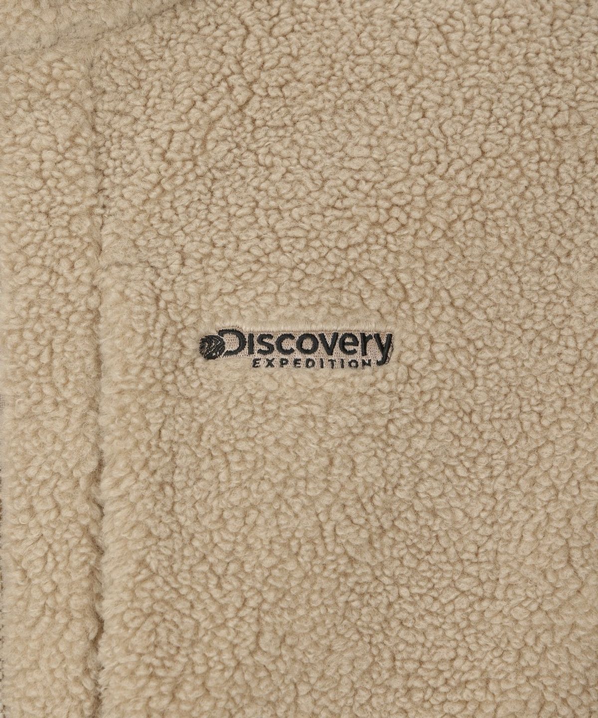 디스커버리 익스페디션(DISCOVERY EXPEDITION) 유니 테크플리스 하이넥 자켓 (BEIGE)