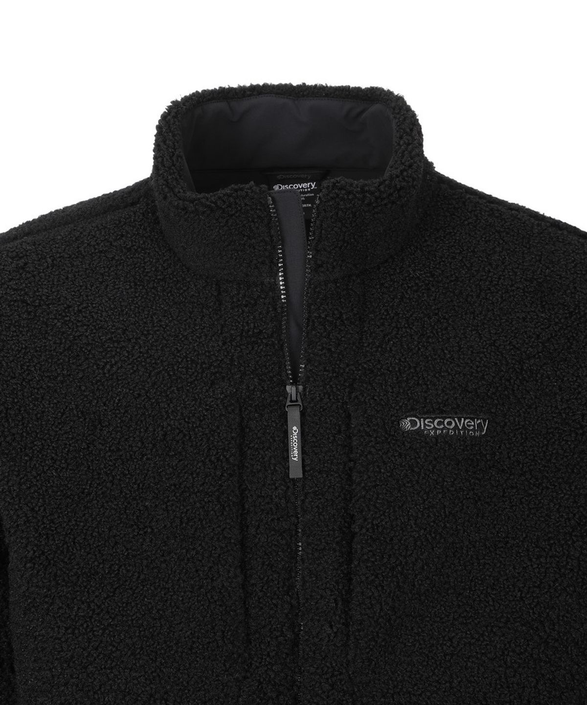 디스커버리 익스페디션(DISCOVERY EXPEDITION) 유니 테크플리스 하이넥 자켓 (BLACK)