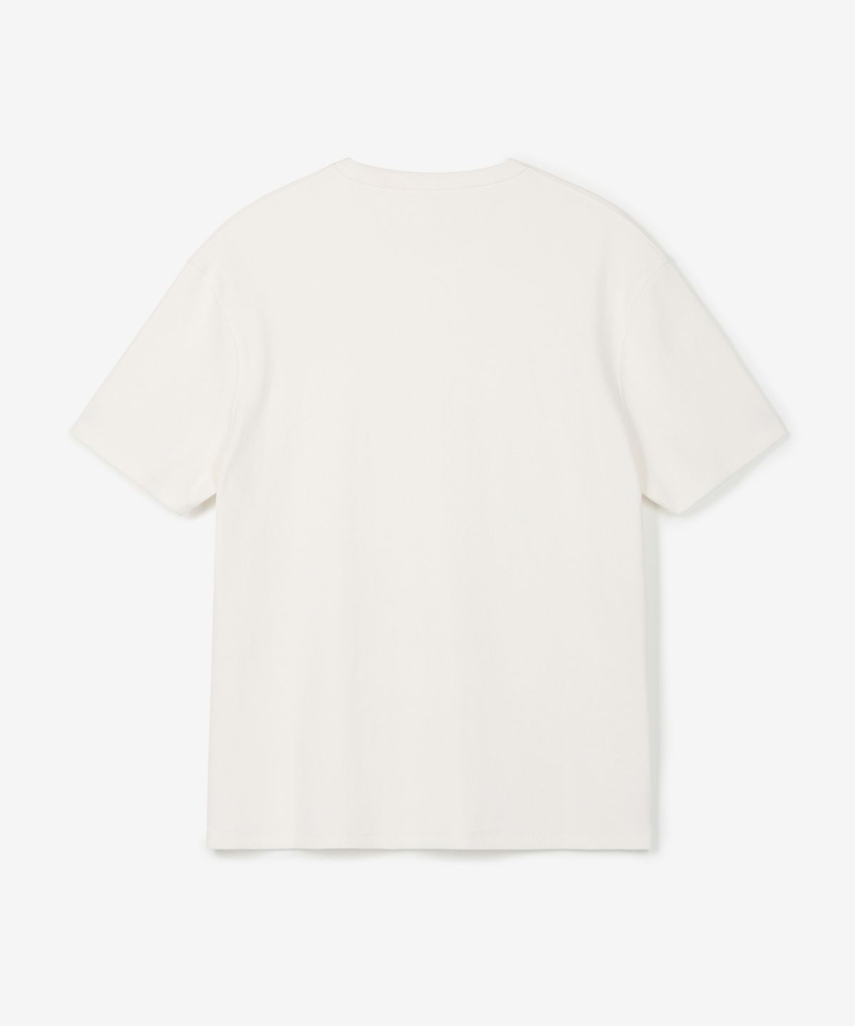 티엔지티(TNGT) Ribbed Slim Tee (White) TNTS6E215WT