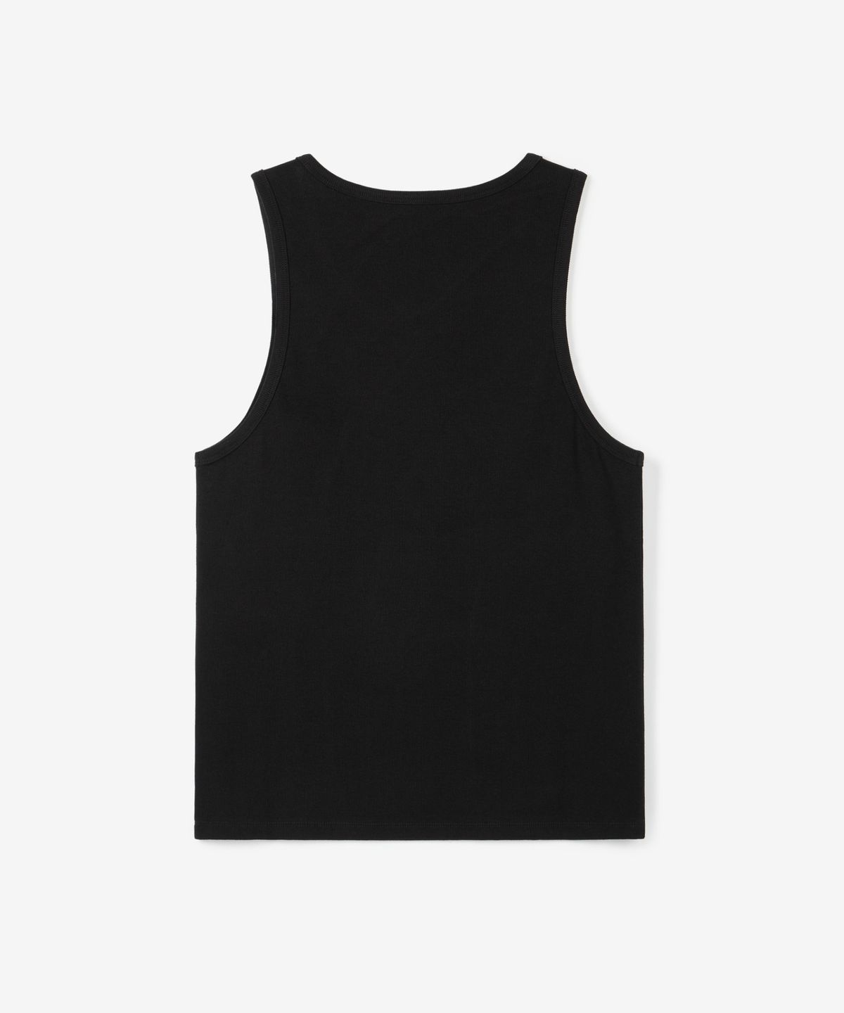 티엔지티(TNGT) Ribbed Slim Sleeveless (Black) TNTS6E216BK