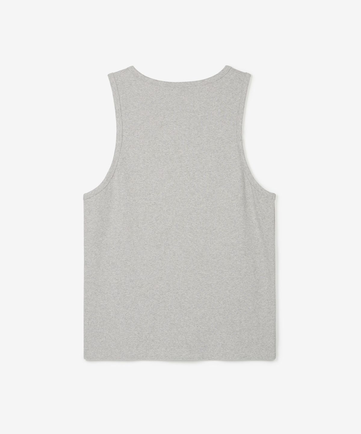 티엔지티(TNGT) Ribbed Slim Sleeveless (Melange Grey) TNTS6E216G2