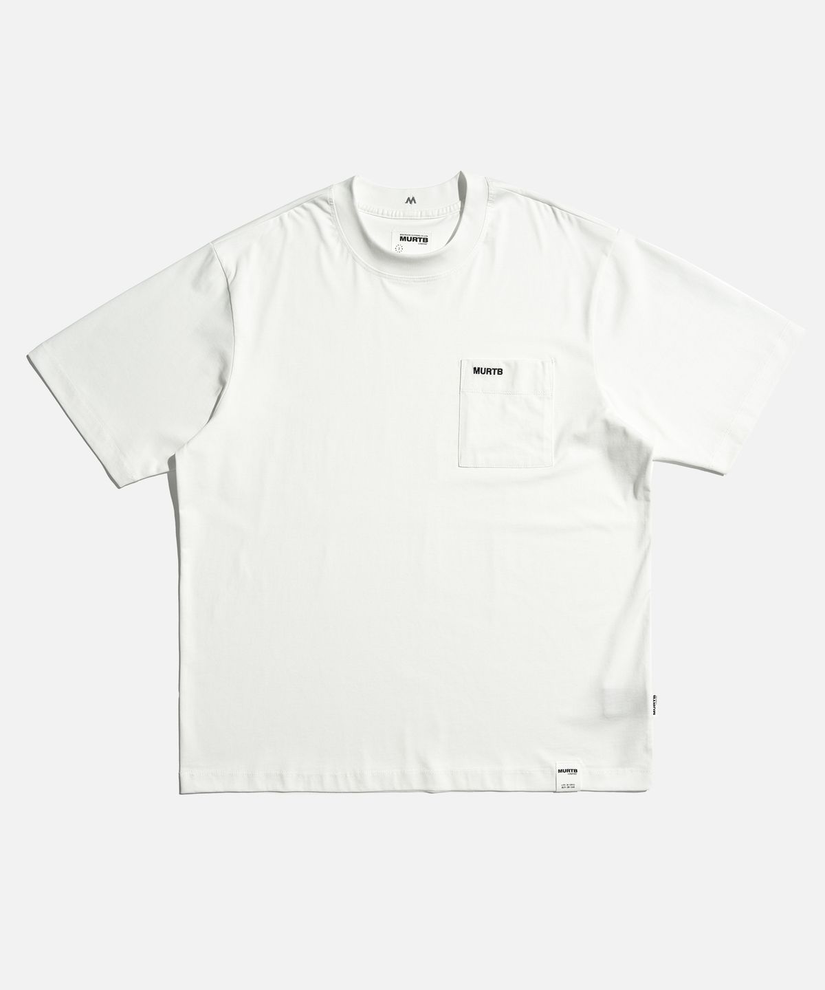 미드업데이트(MIDUPDATE) MURTB Minimal Pocket SS Tee white