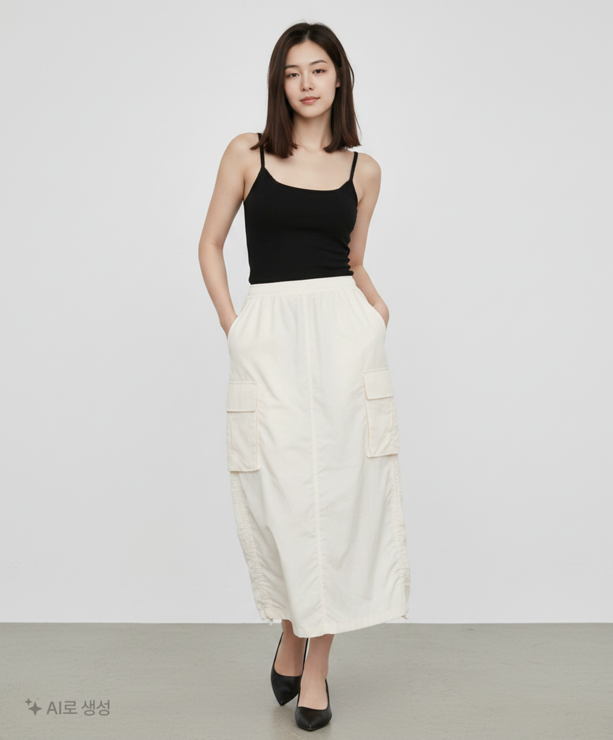 스파오(SPAO) 롱스커트 S