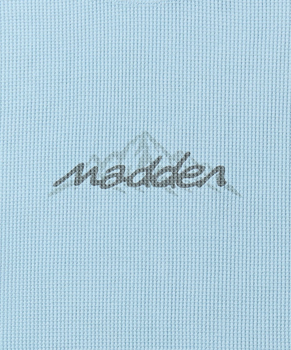 매든(MADDEN) 베어피크 마운틴 와플 롱 슬리브 스카이 블루