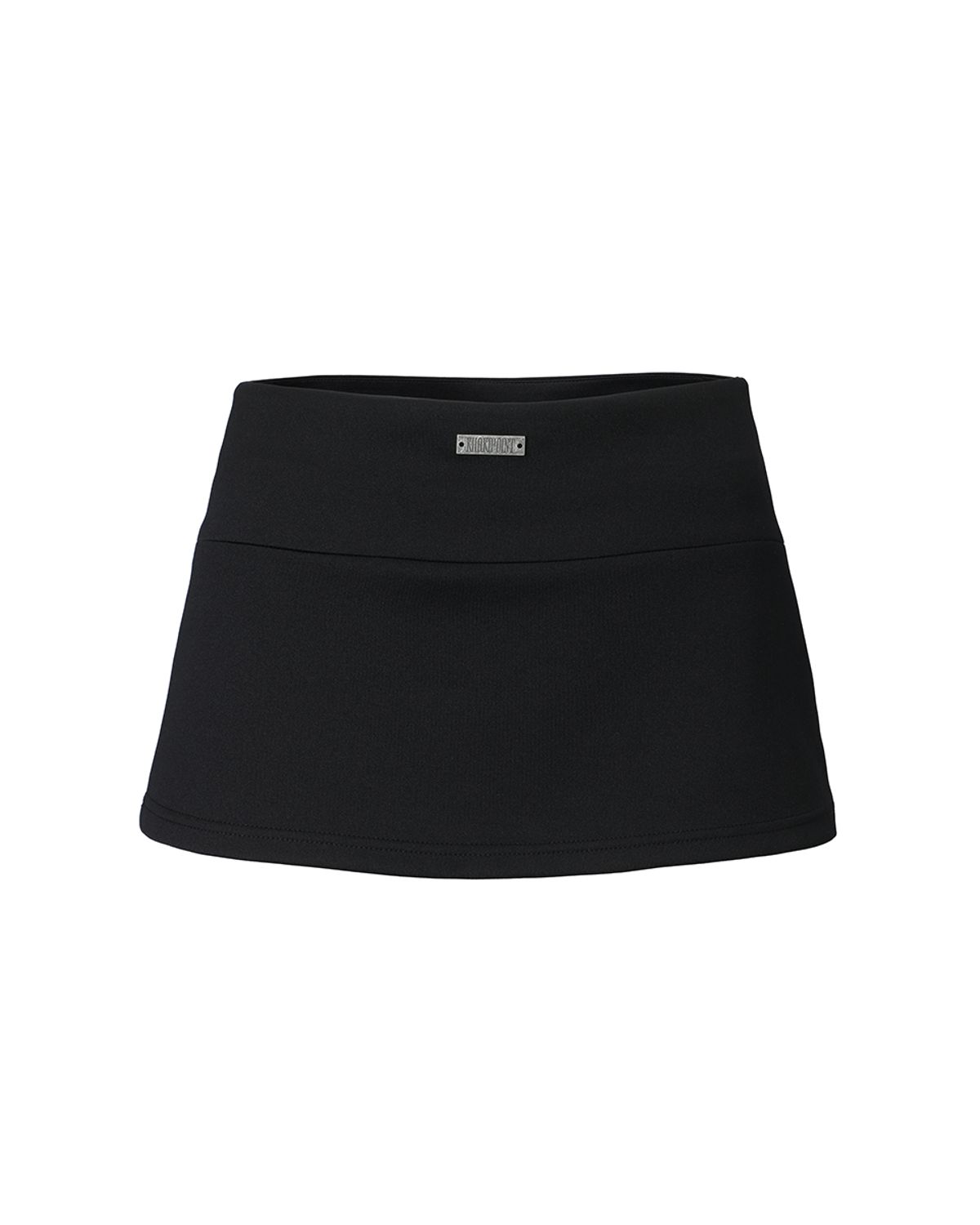 카키포인트(KHAKIPOINT) Stretch Mini Skirt Pants (black)