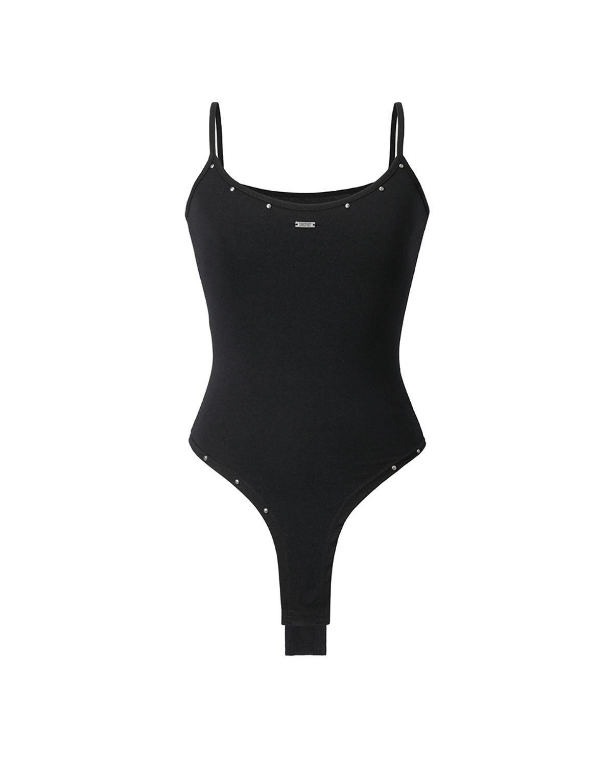 카키포인트(KHAKIPOINT) Stud Bodysuit Sleeveless (black)