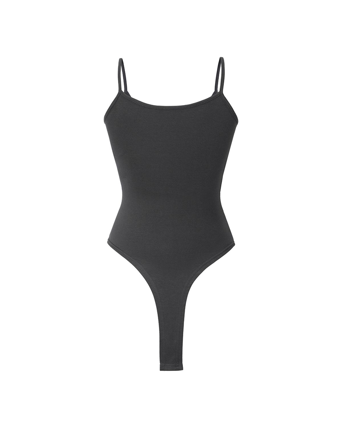 카키포인트(KHAKIPOINT) Stud Bodysuit Sleeveless (charcoal)