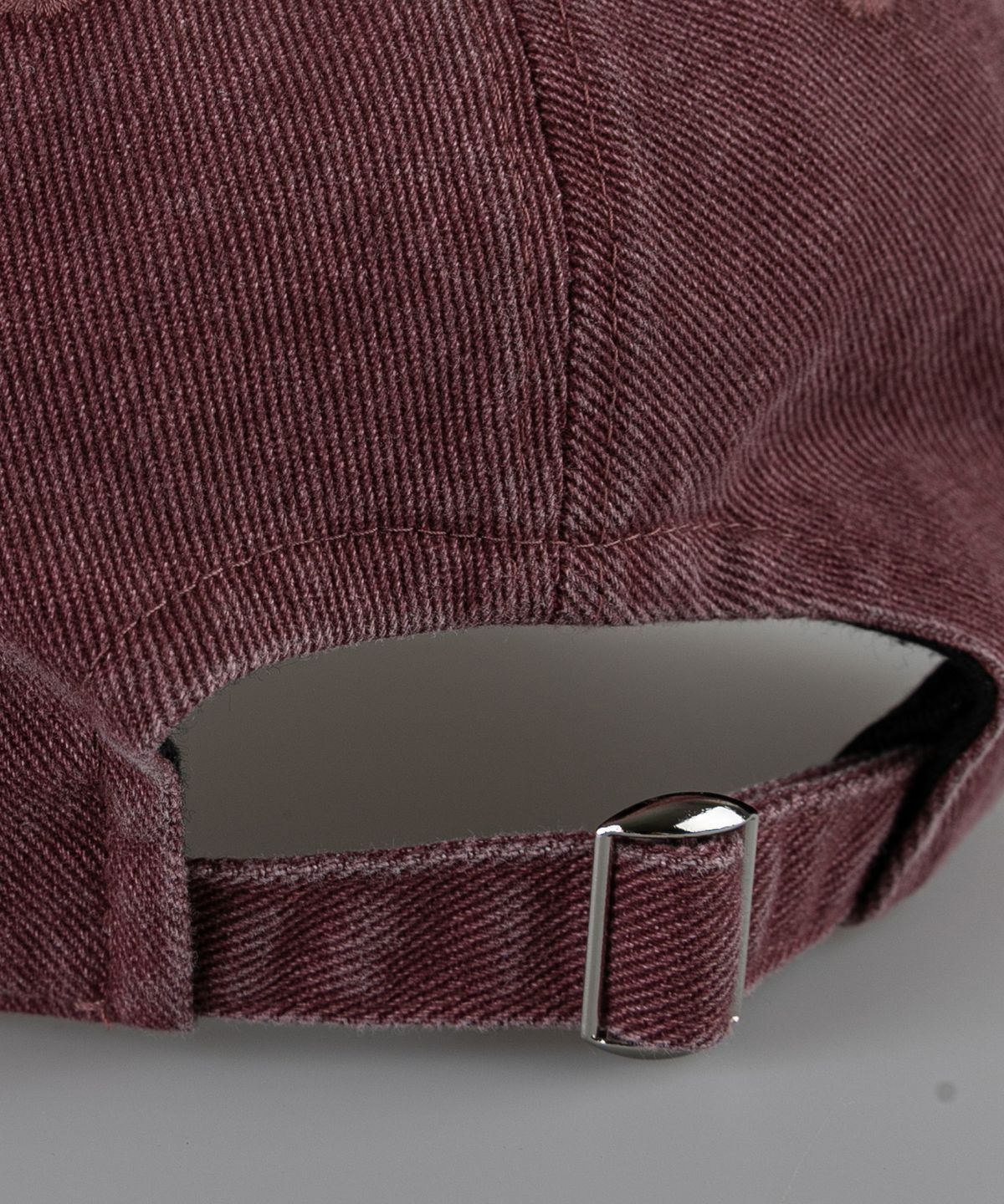 챕터(CHAPTER) STANDARD PIGMENT DAMAGE BALL CAP-버건디