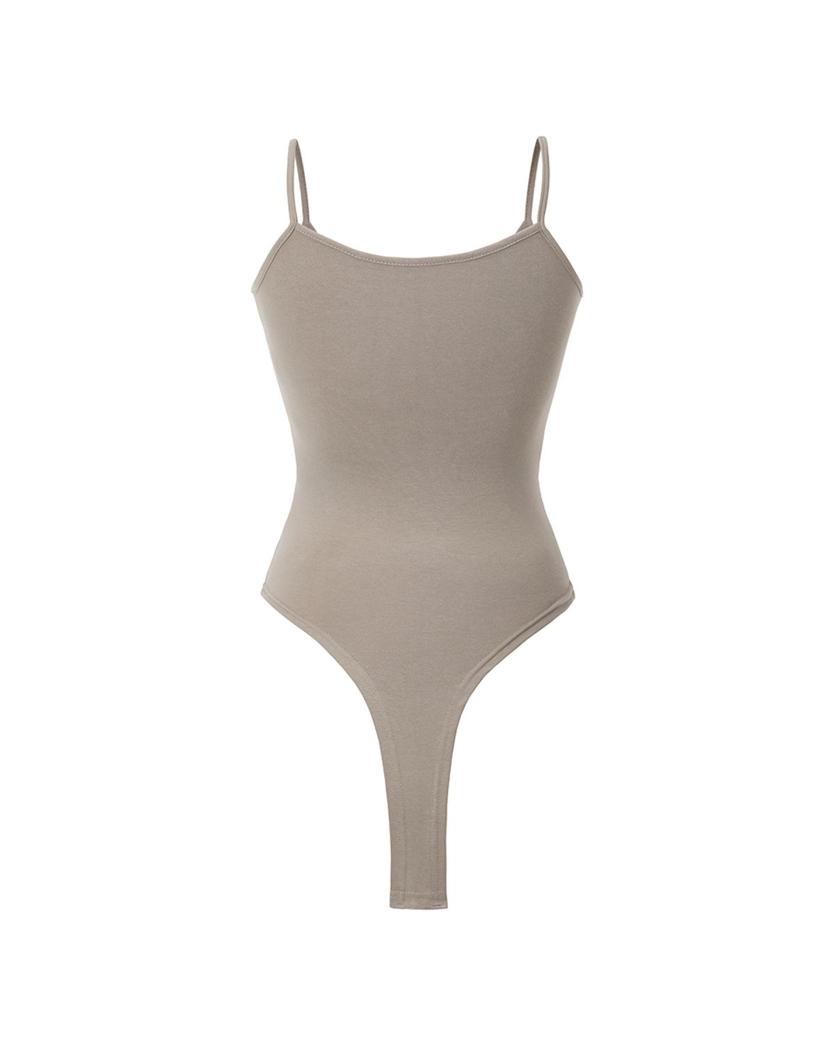 카키포인트(KHAKIPOINT) Stud Bodysuit Sleeveless (beige)
