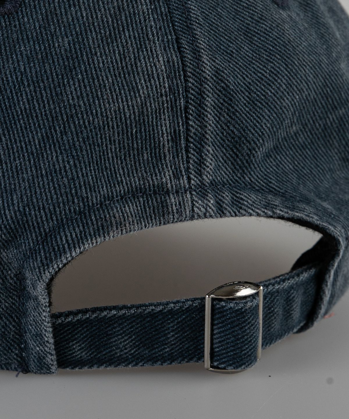 챕터(CHAPTER) STANDARD PIGMENT DAMAGE BALL CAP-네이비