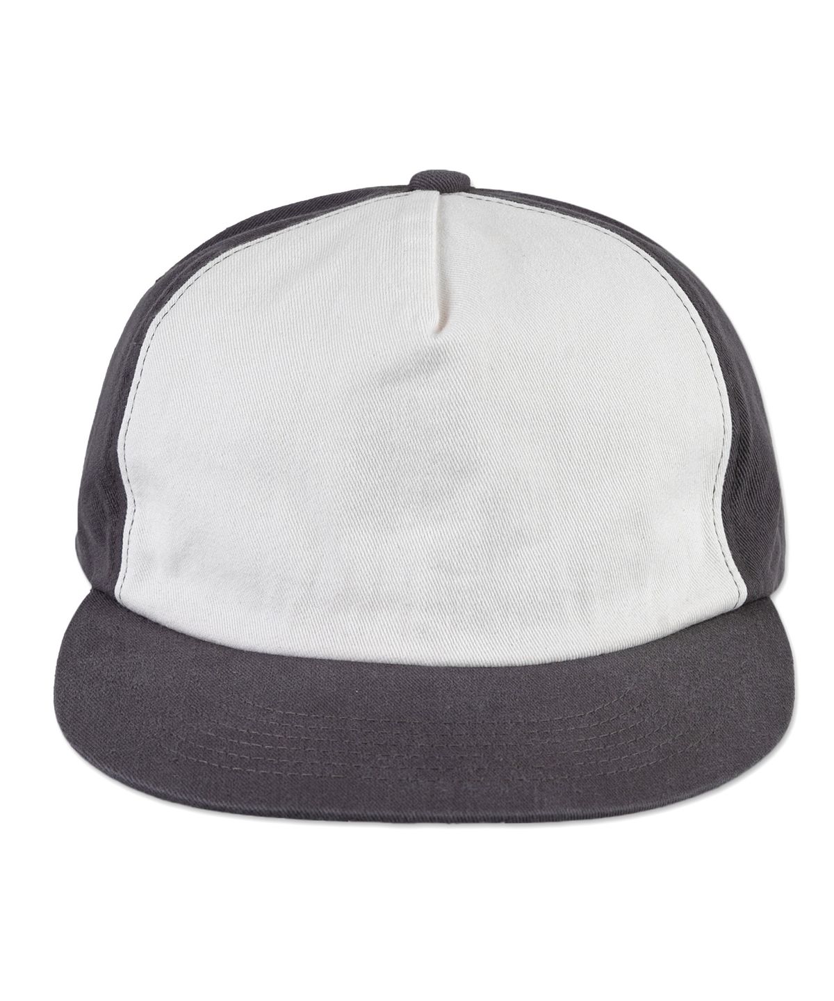챕터(CHAPTER) STANDARD 5-PANEL TWO-TONE WASHING BALL CAP-차콜