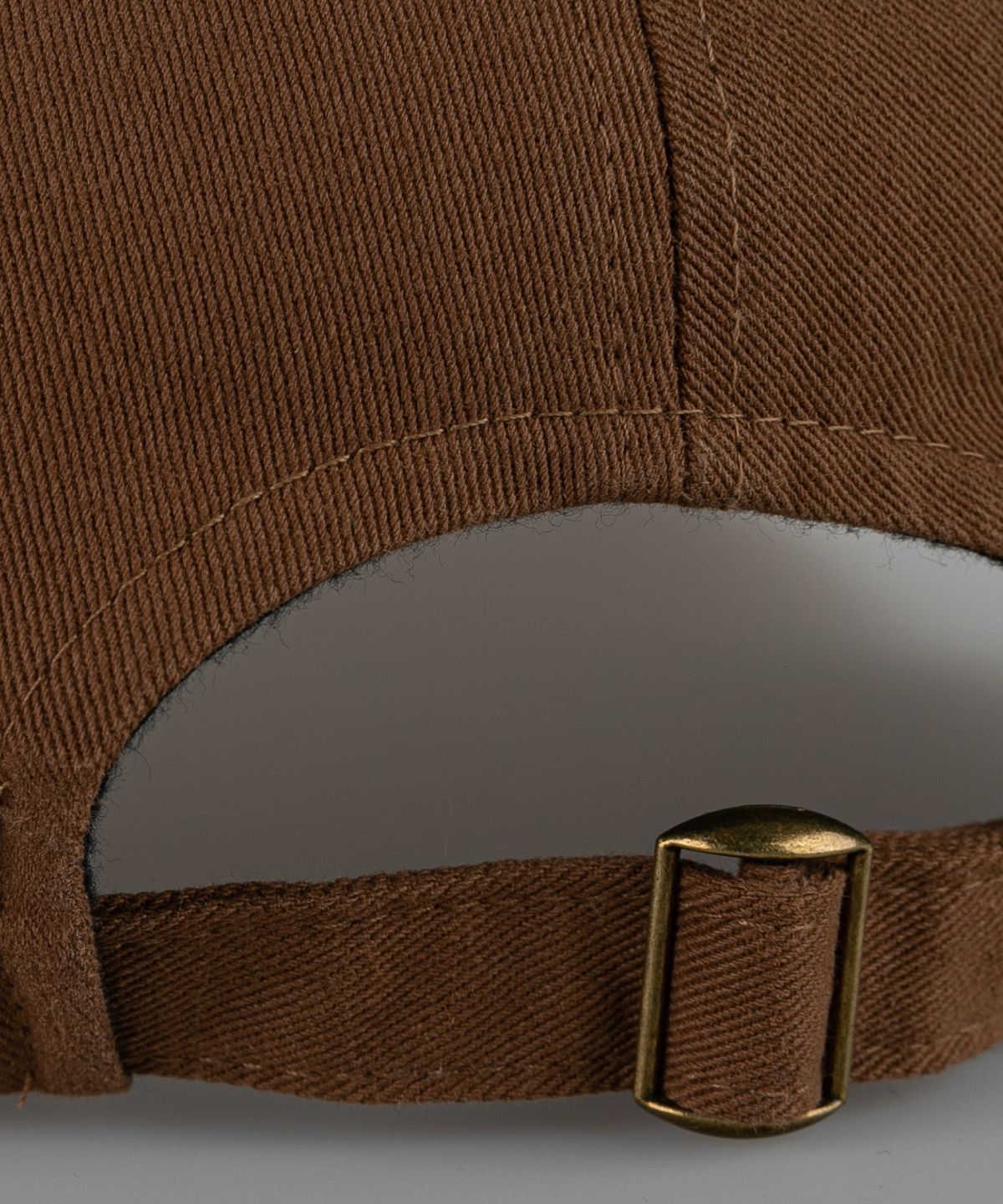 챕터(CHAPTER) STANDARD 5-PANEL TWO-TONE WASHING BALL CAP-브라운