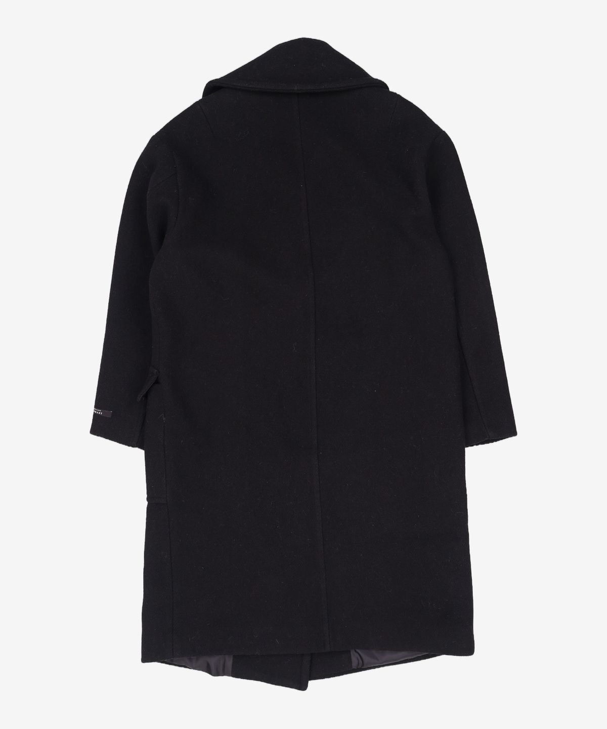 룩캐스트(LOOKAST) BLACK OVERSIZED POCKET COAT OS