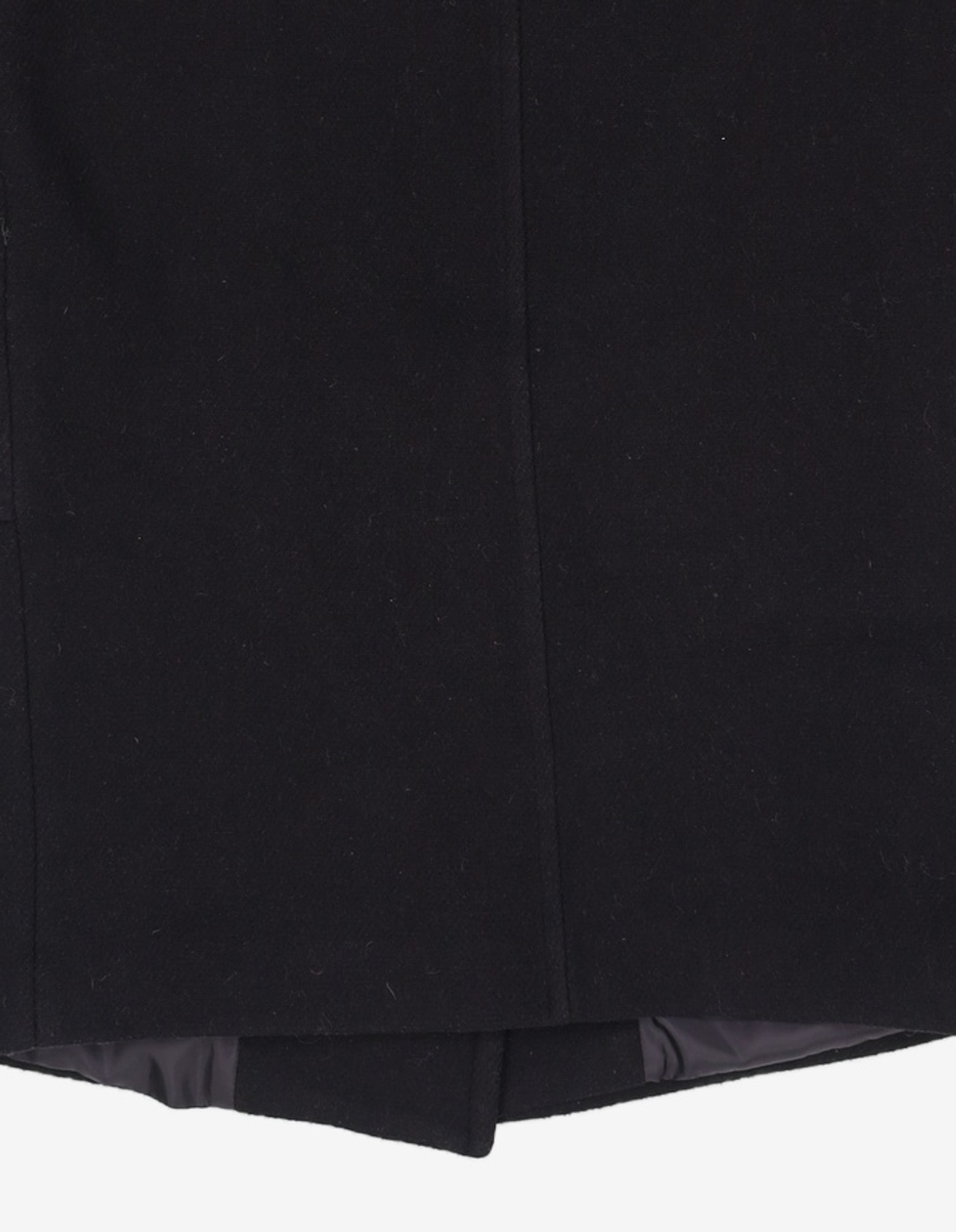 룩캐스트(LOOKAST) BLACK OVERSIZED POCKET COAT OS