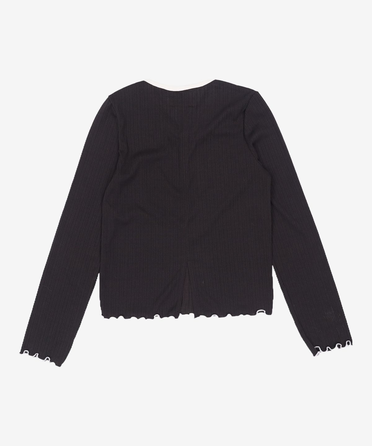 엽페(YUPPE) GOLGI SHIRRING T-SHIRT_BLACK FREE