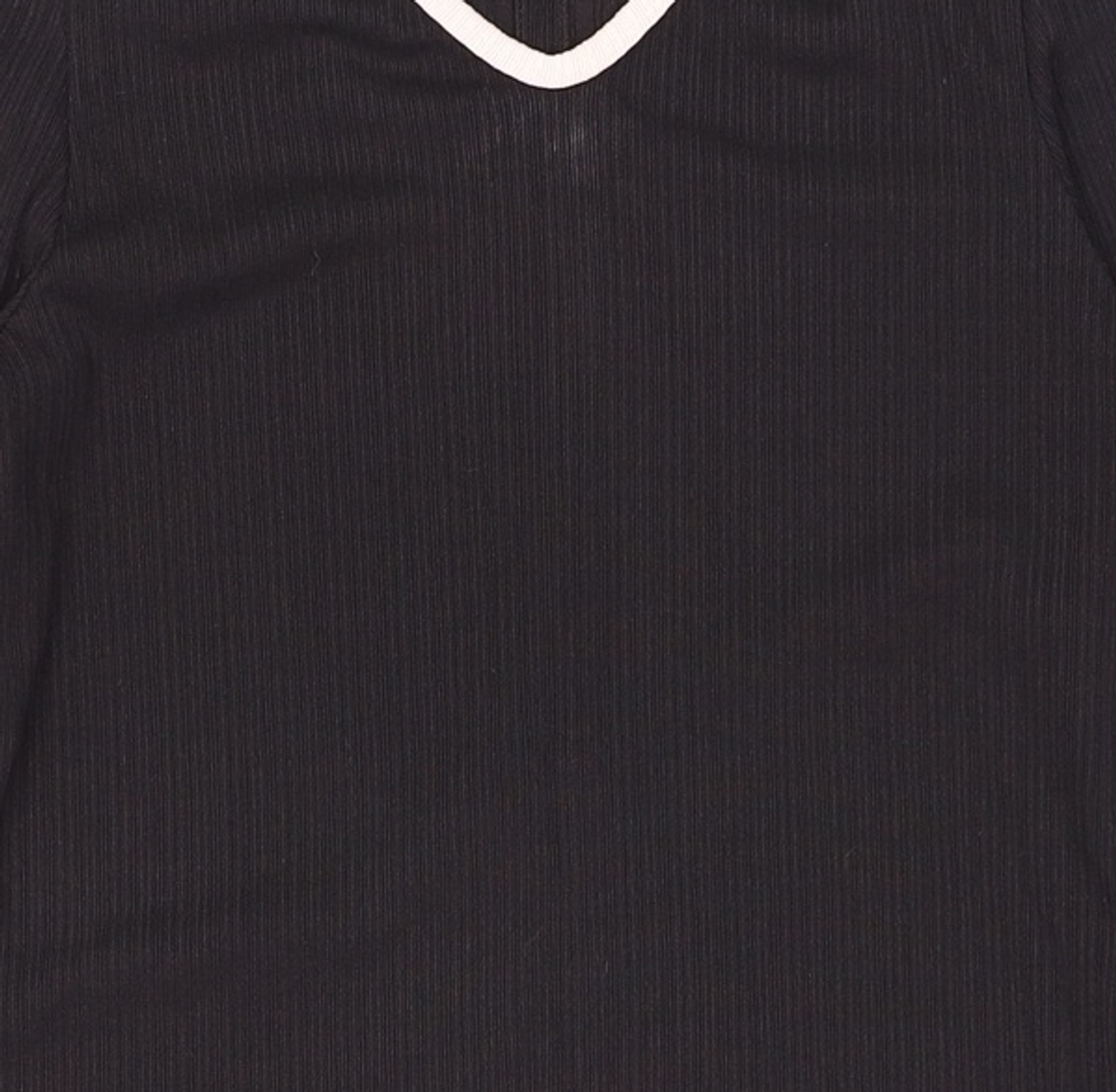 엽페(YUPPE) GOLGI SHIRRING T-SHIRT_BLACK FREE