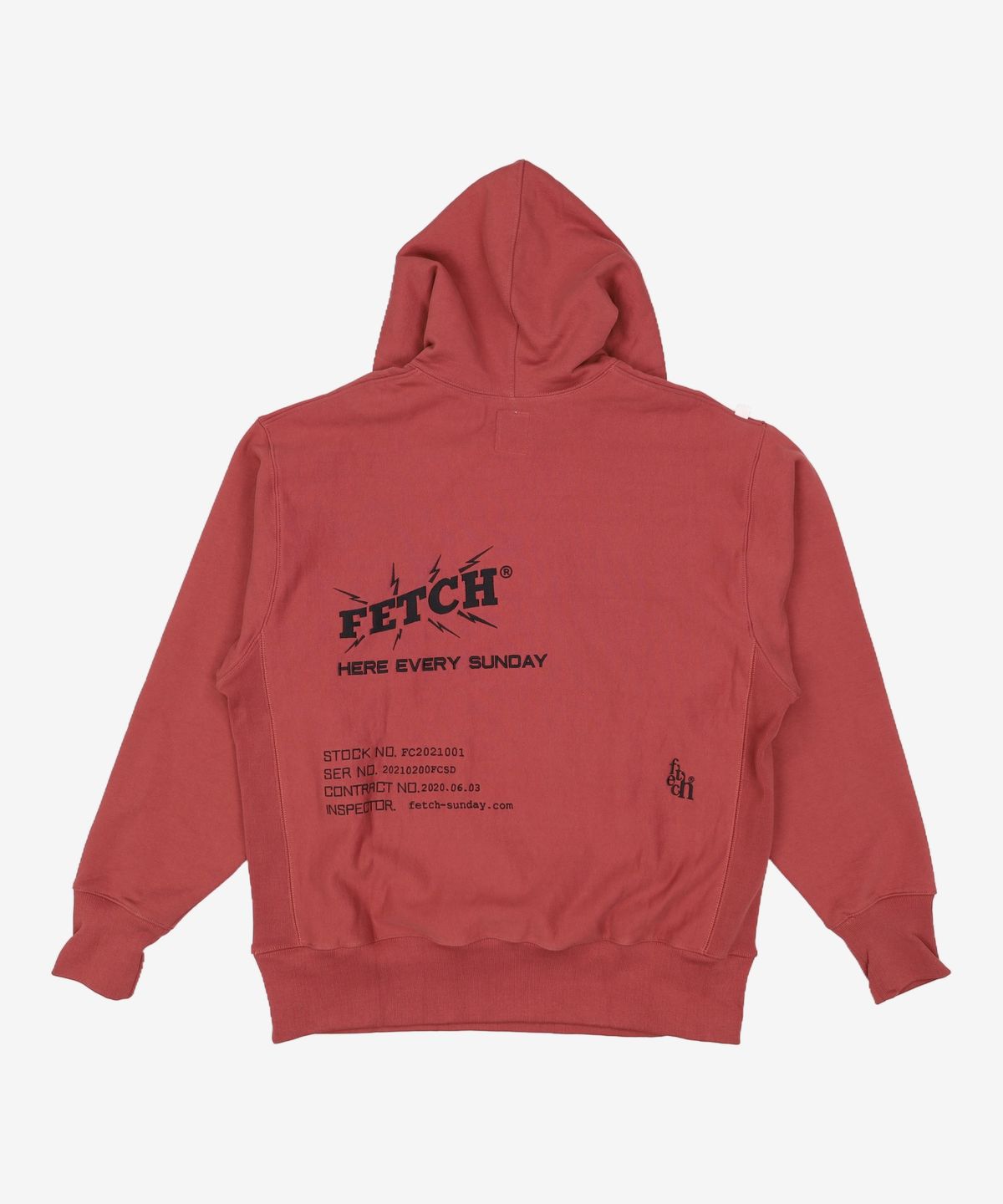 페치선데이(fetch) 후드 티셔츠 XL