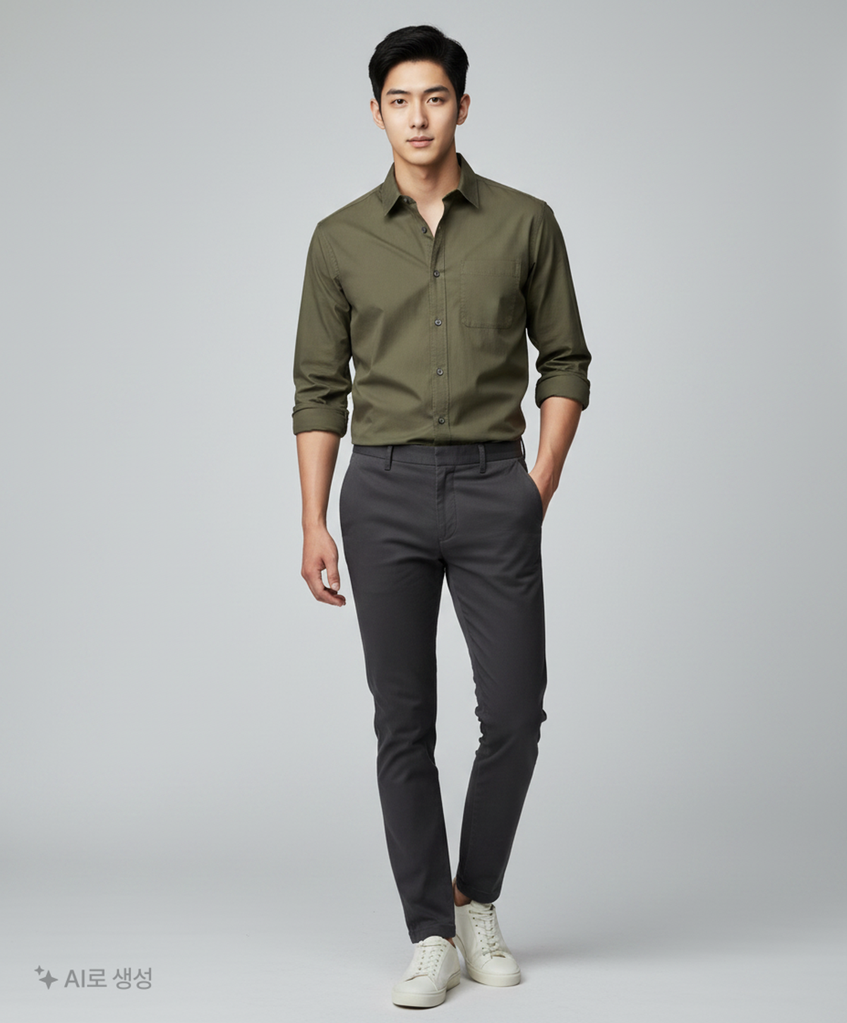 유니클로(UNIQLO) 캐주얼 셔츠 L