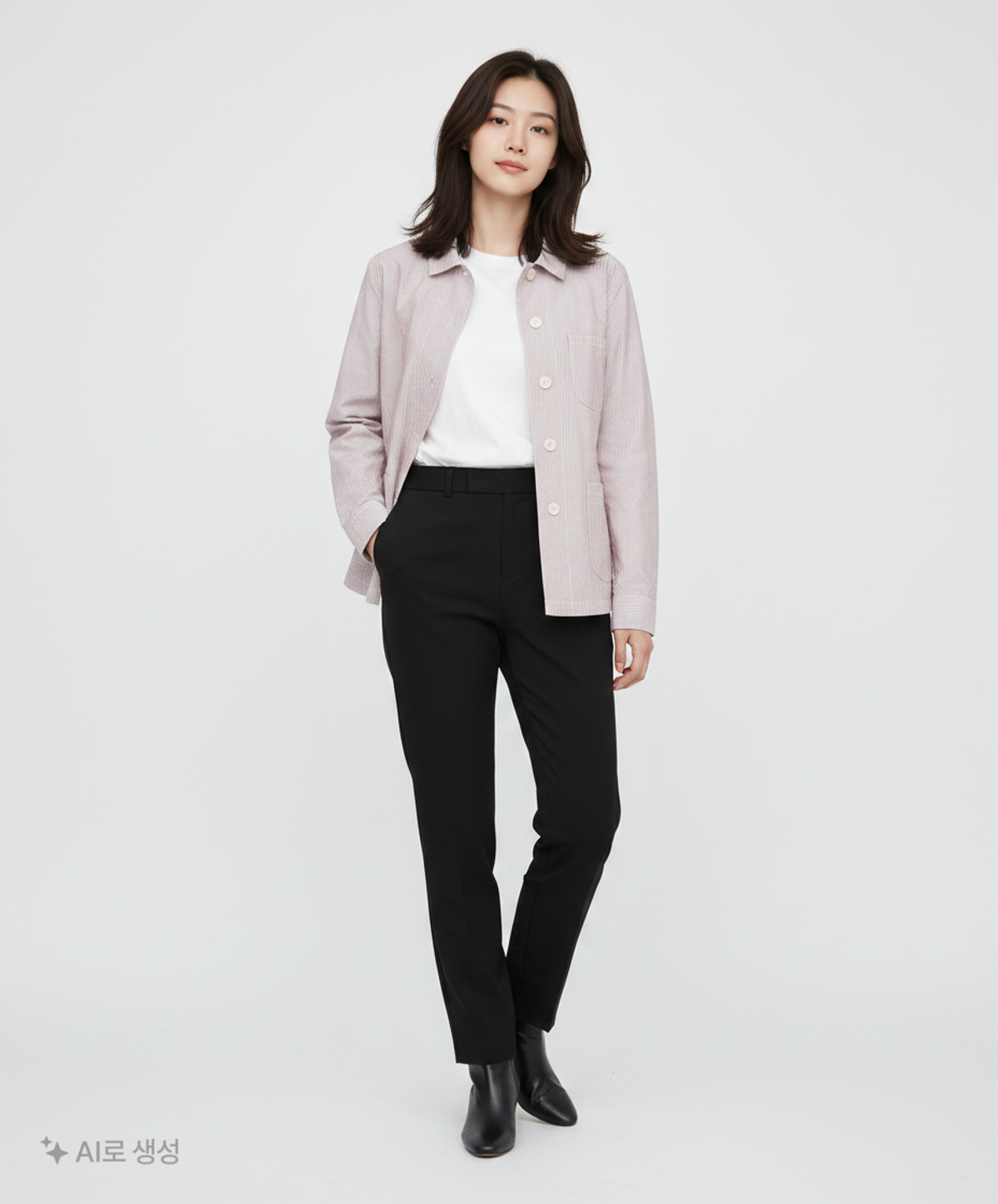유니클로 x 이네스 드 라 프레상쥬(UNIQLO x INES DE LA FRESSANGE) 캐주얼 셔츠 S