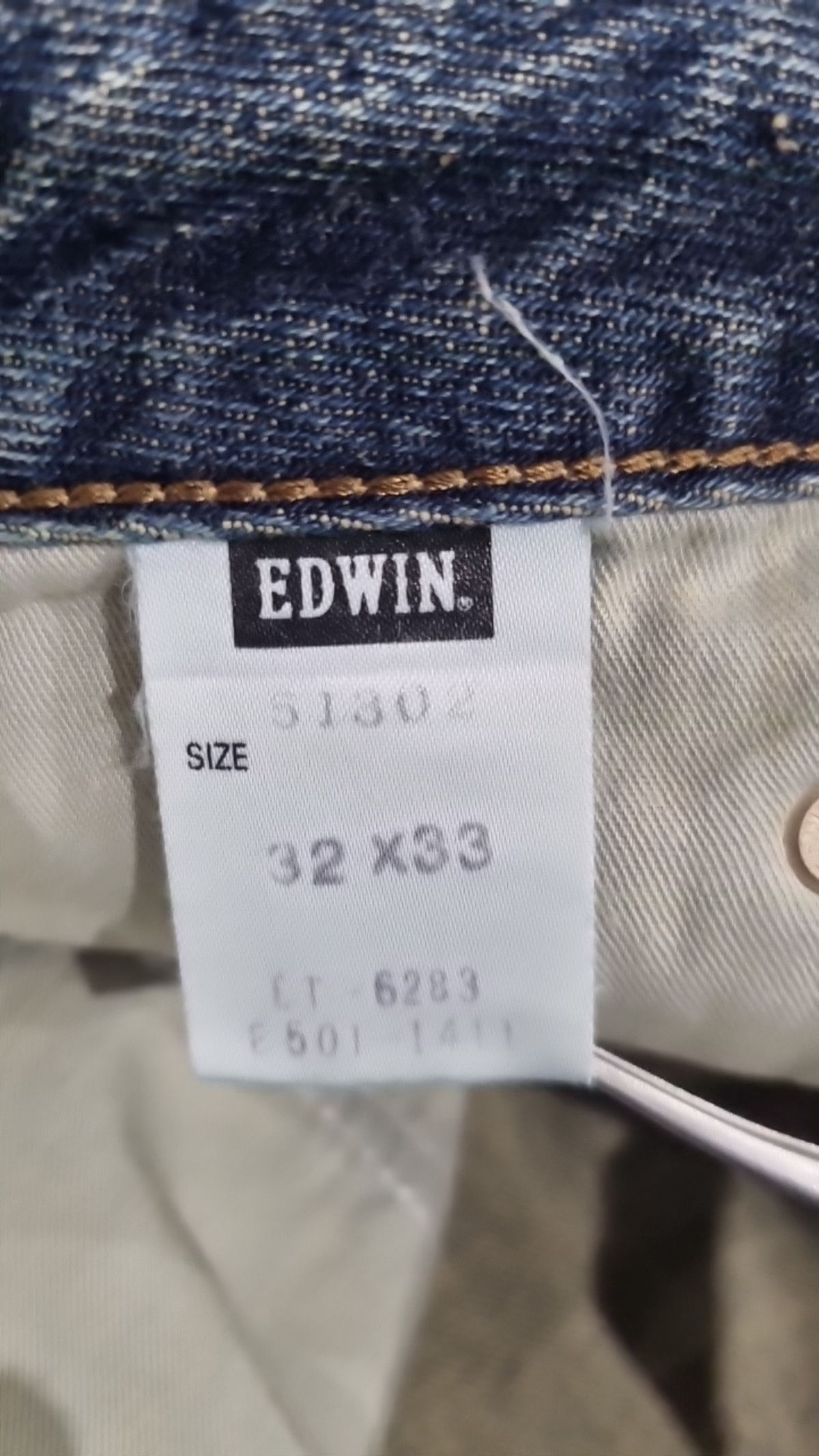 에드윈(EDWIN) 청/데님 팬츠 32X33