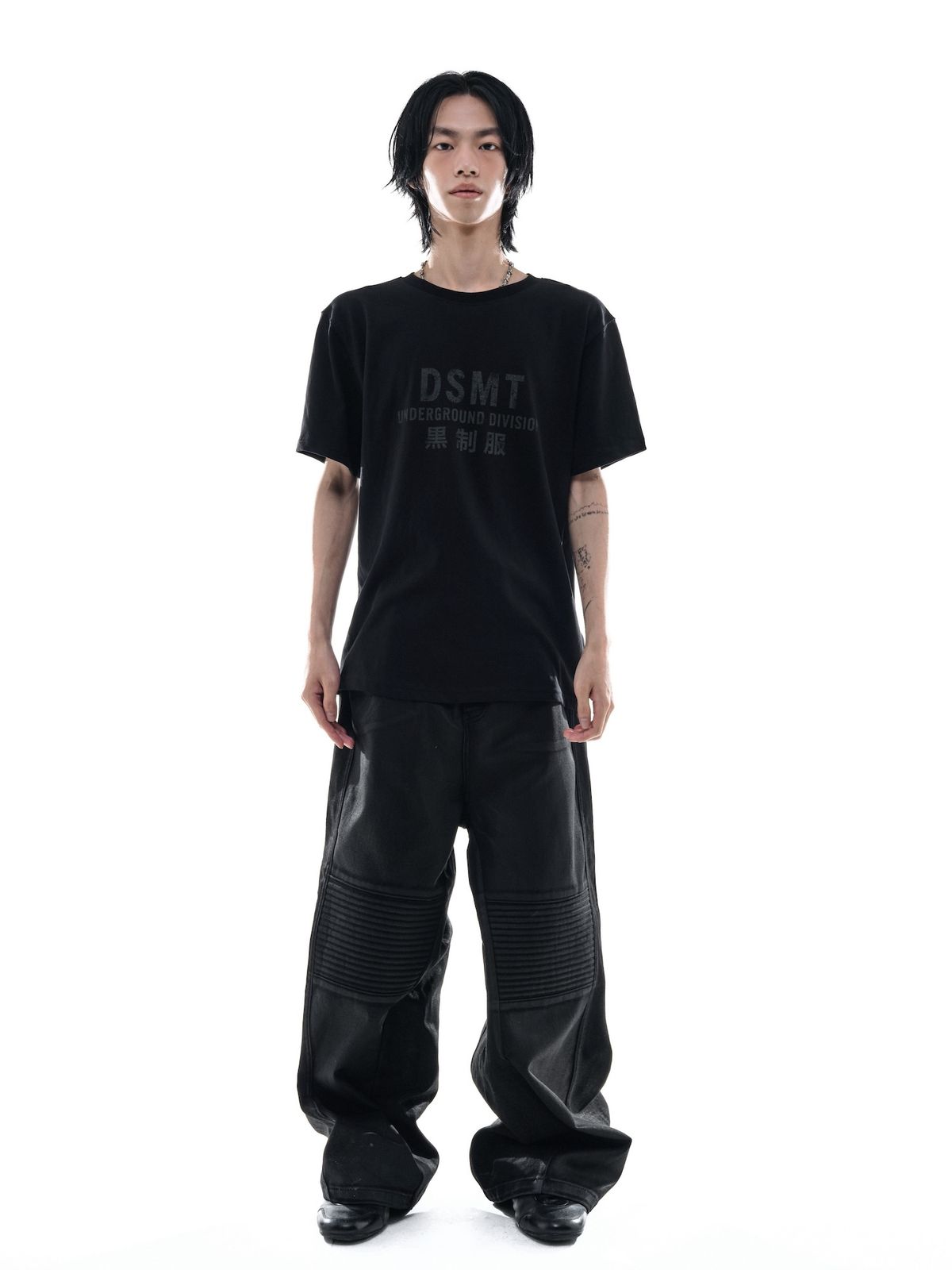 디에스엠티(DSMT) UNDERGROUND DIVISION TEE_BLACK