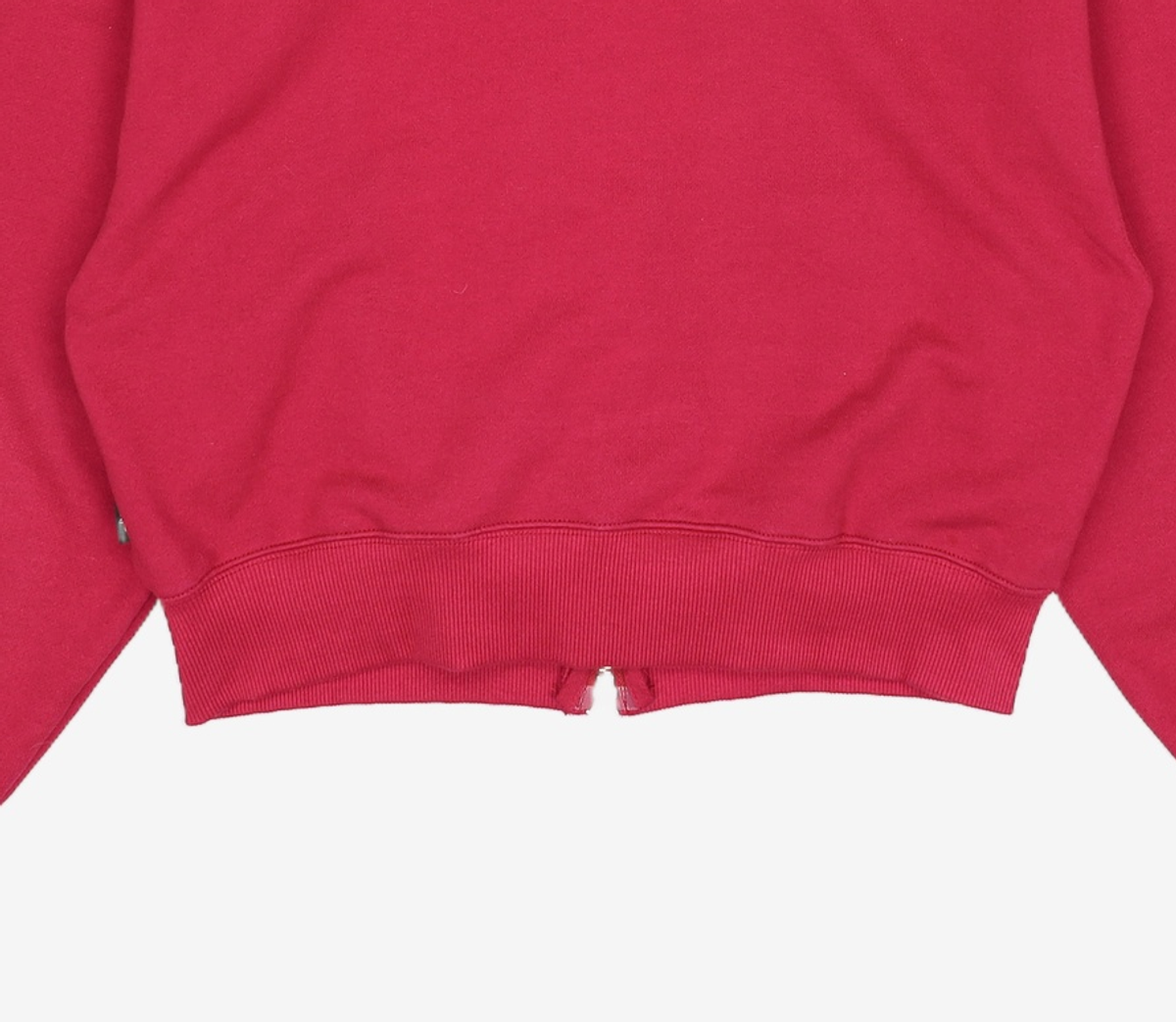 피지컬 디파트먼트(PHYSICAL DEPARTMENT) WOMENS CROP STAR TAIL HOODIE ZIP UP PINK RED M