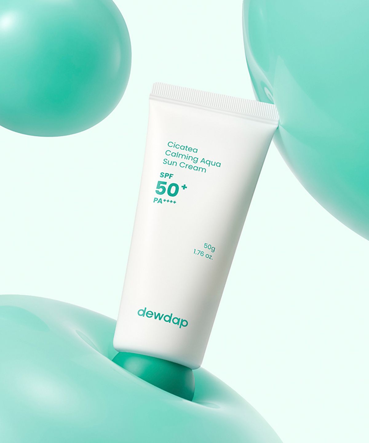 듀댑(DEWDAP) [2개] 시카티 카밍 아쿠아 선크림 50g