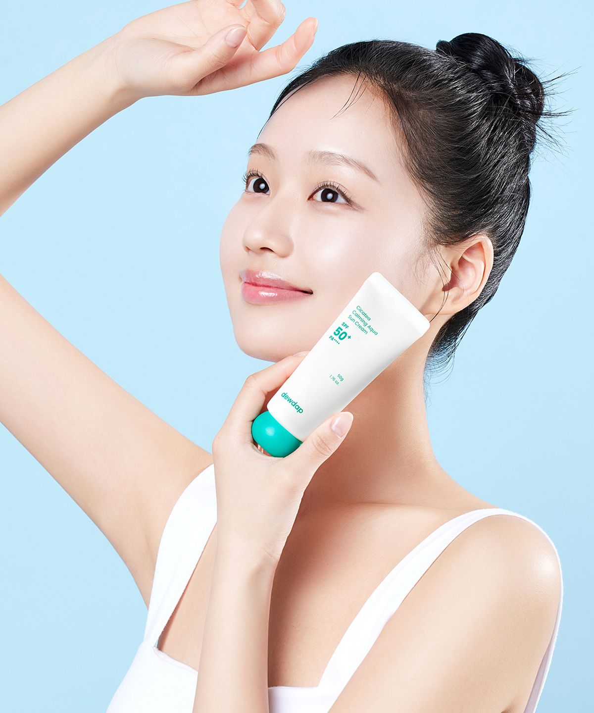 듀댑(DEWDAP) [2개] 시카티 카밍 아쿠아 선크림 50g