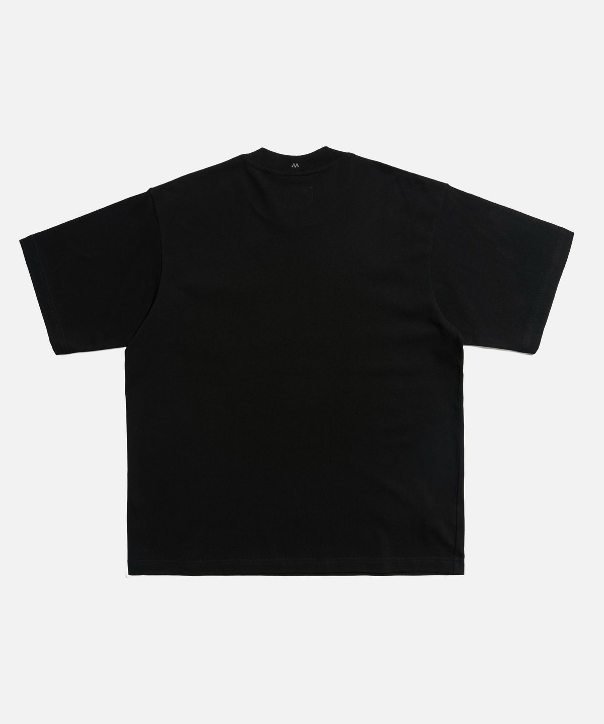 미드업데이트(MIDUPDATE) Vertical Ribbed Pocket SS Tee Tee black