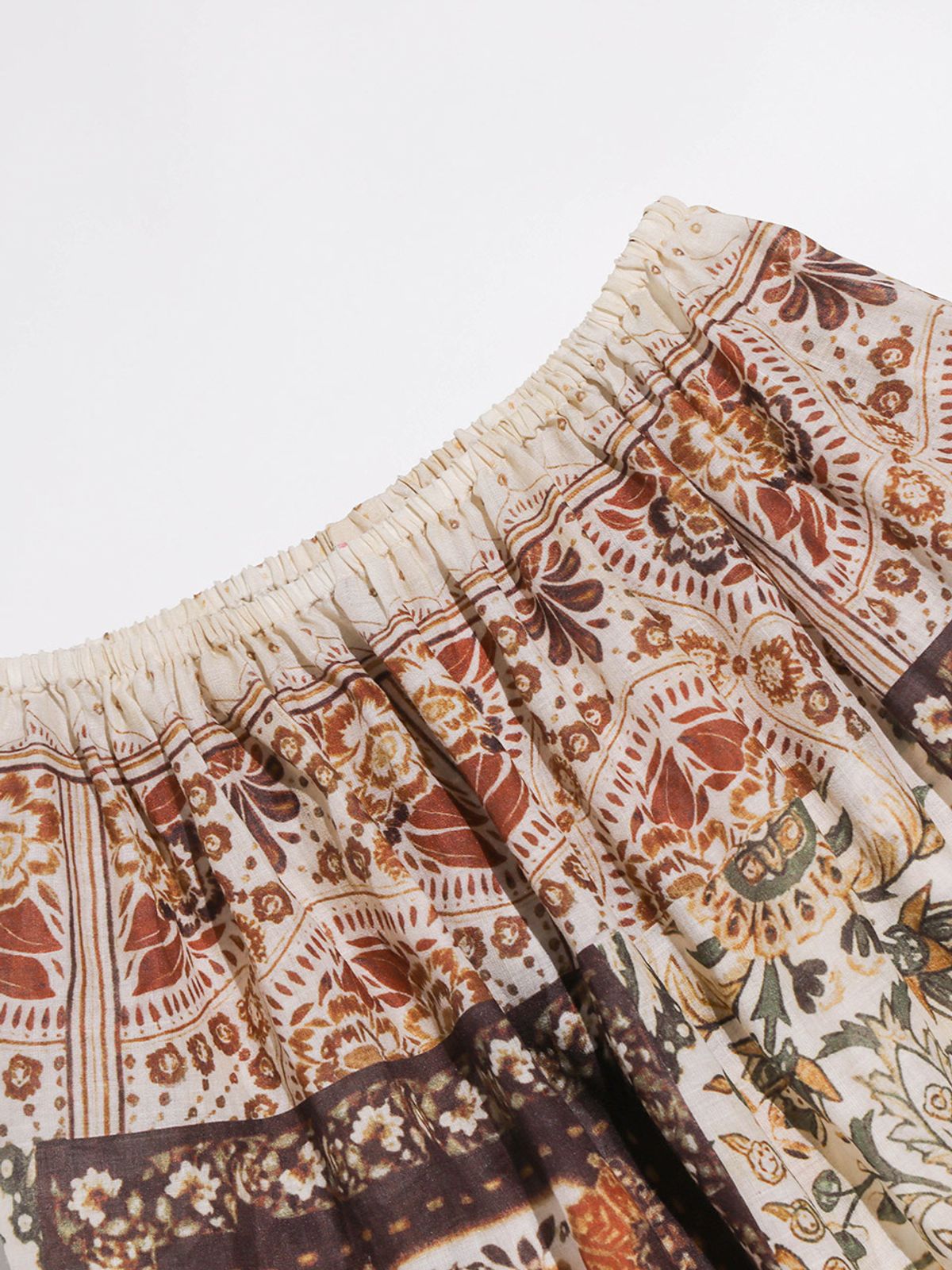 신스덴(SINCETHEN) 오리엔탈 밴딩 롱스커트