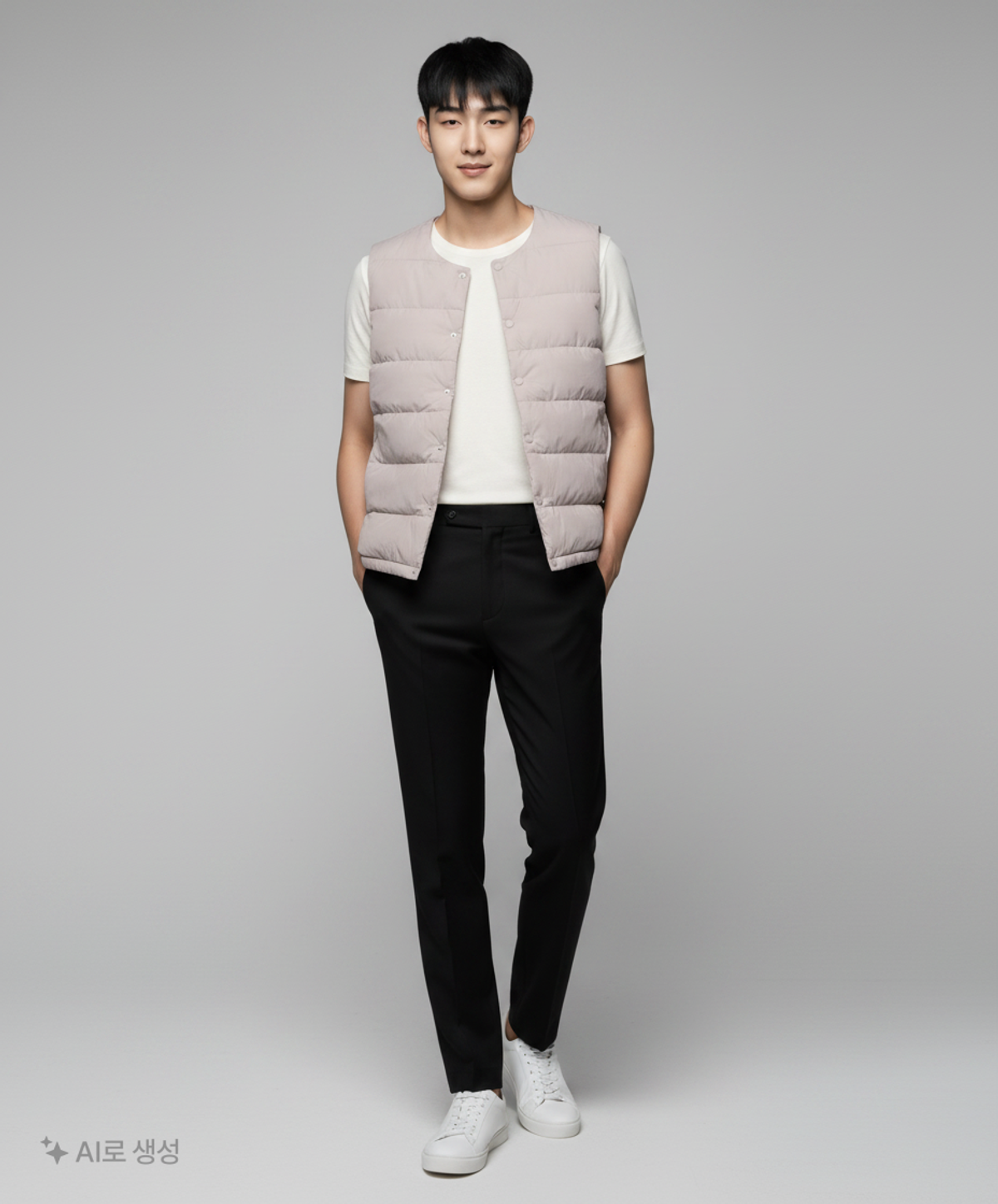 스파오(SPAO) 패딩 베스트 M