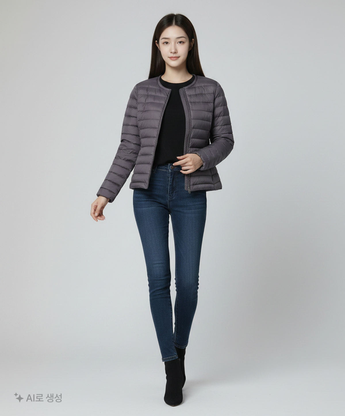 스파오(SPAO) 숏 패딩/숏 헤비 아우터 M