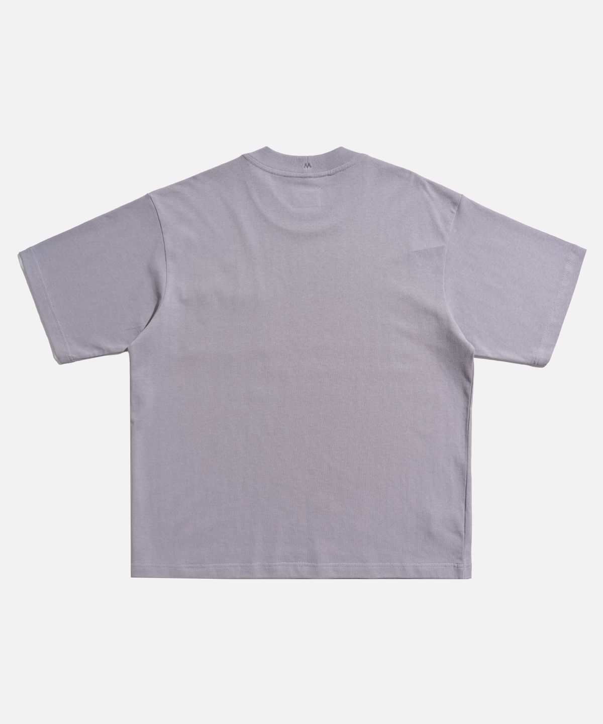 미드업데이트(MIDUPDATE) Vertical Ribbed Pocket SS Tee Tee purple