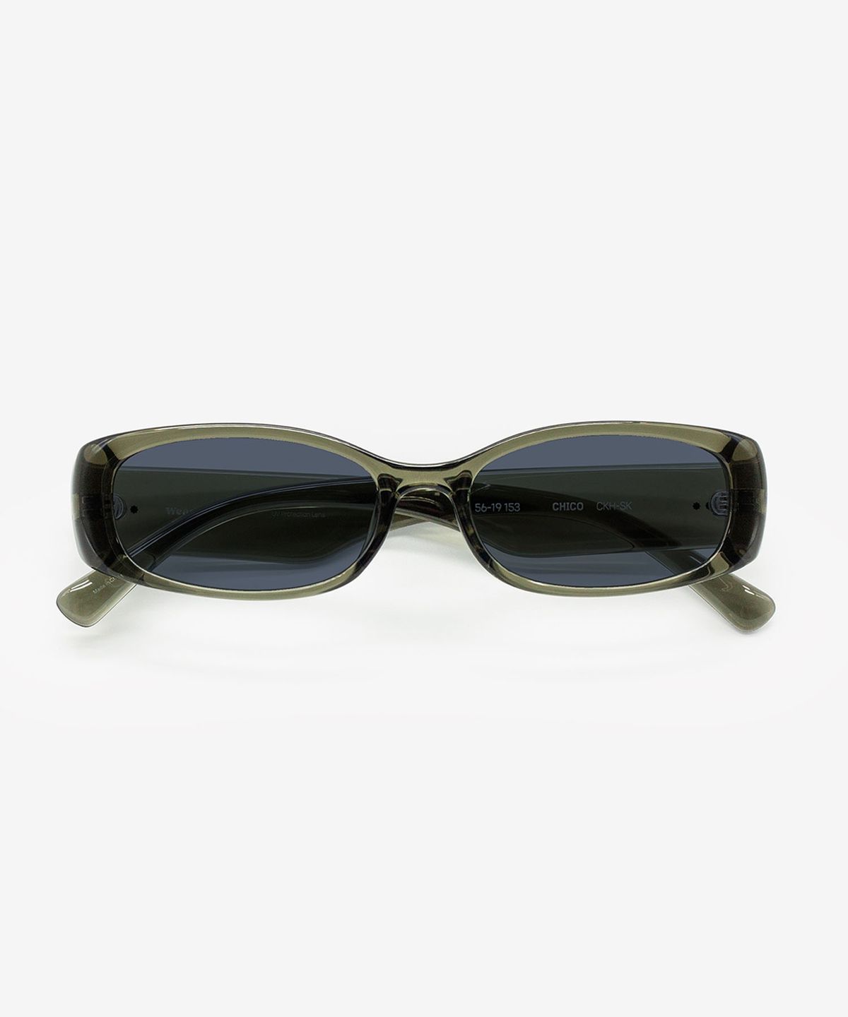 웨어웨어(WEARWHERE) CHICO Clear Khaki 선글라스