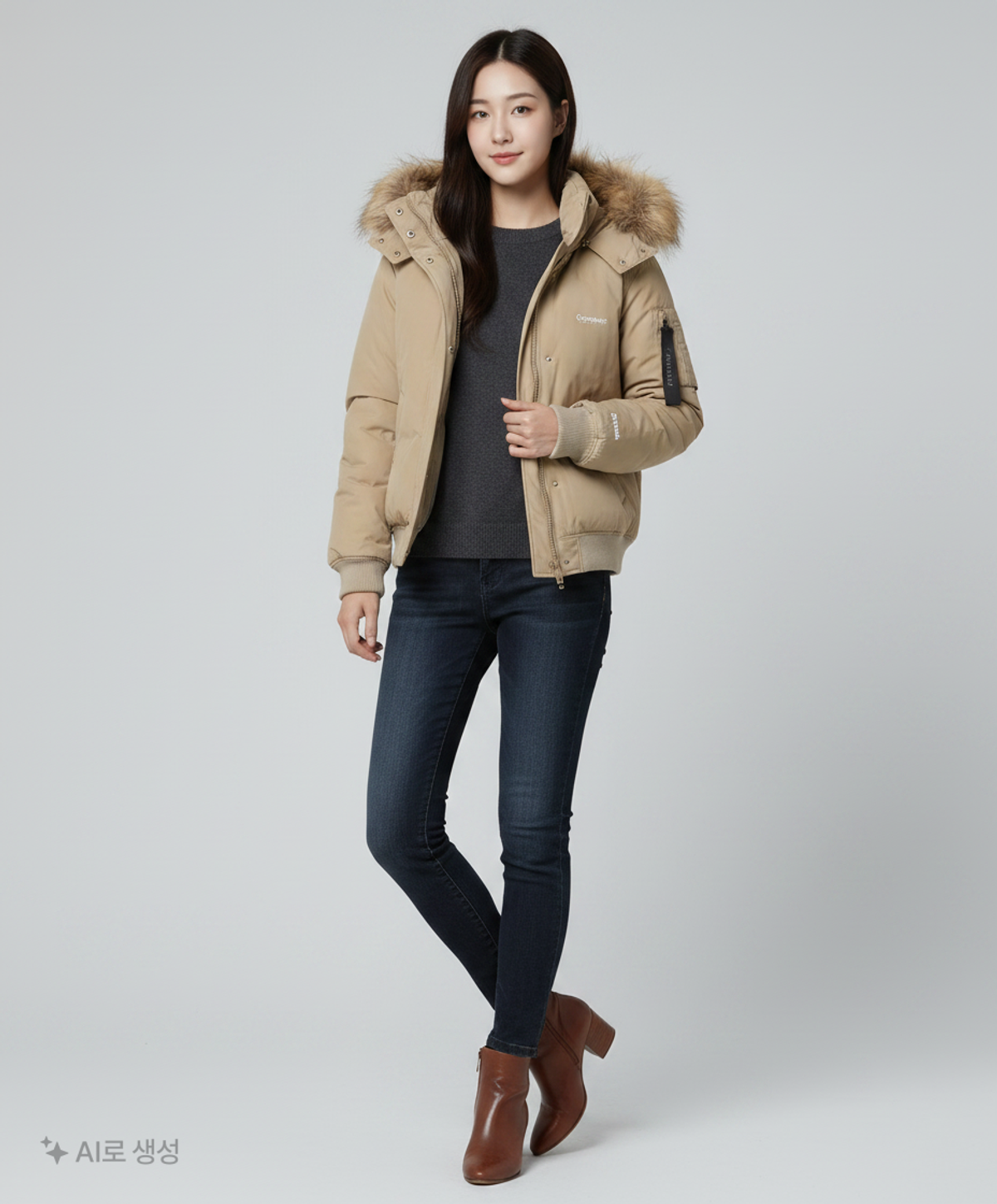 커버낫(COVERNAT) 숏 패딩/숏 헤비 아우터 90