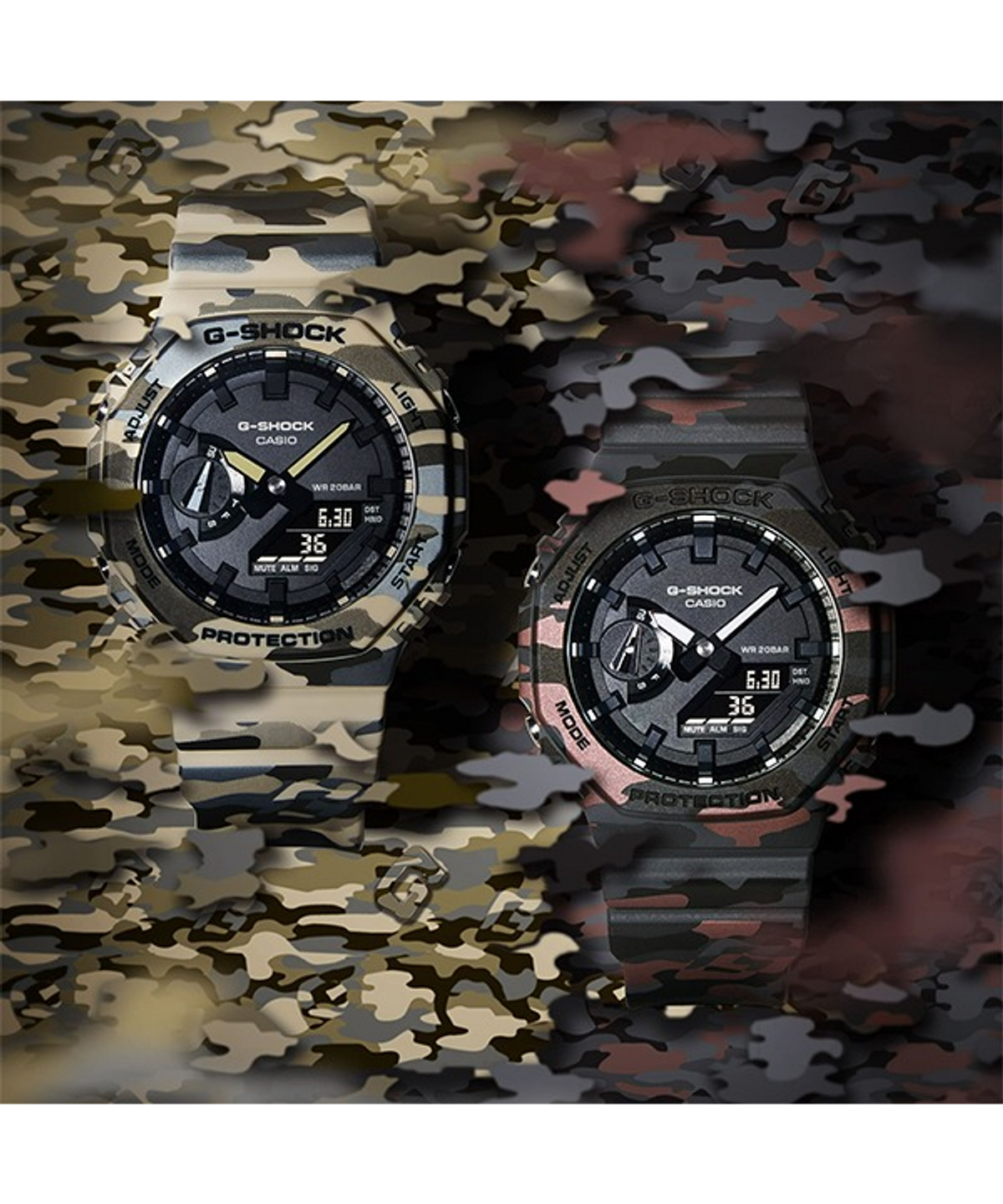 지샥(G-SHOCK) GA-2100CM-5ADR