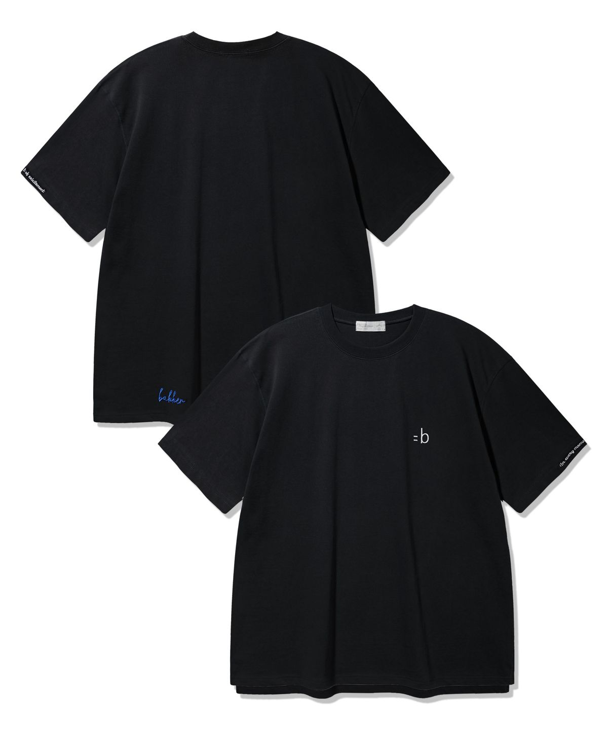 바켄(BAKKEN) [MEN] SLEEVE POINT 반팔티셔츠 BK3975 (5COLOR)