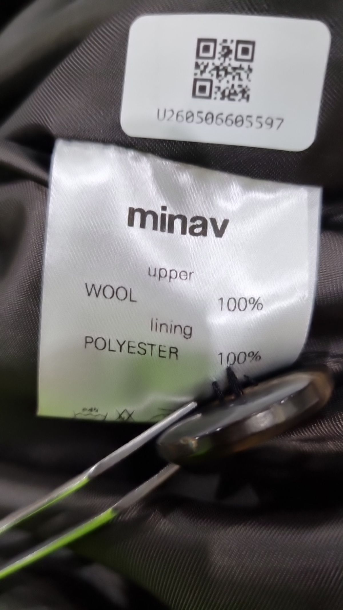 미나브(MINAV) 겨울 기타 코트 L