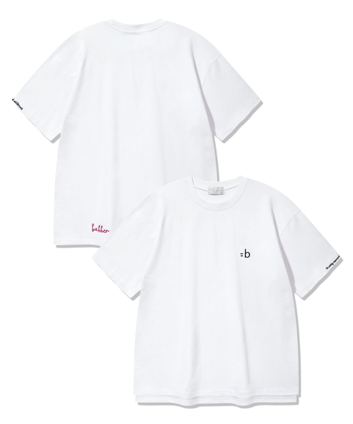 바켄(BAKKEN) [우먼] SLEEVE POINT 반팔티셔츠 BK3975 (5COLOR)