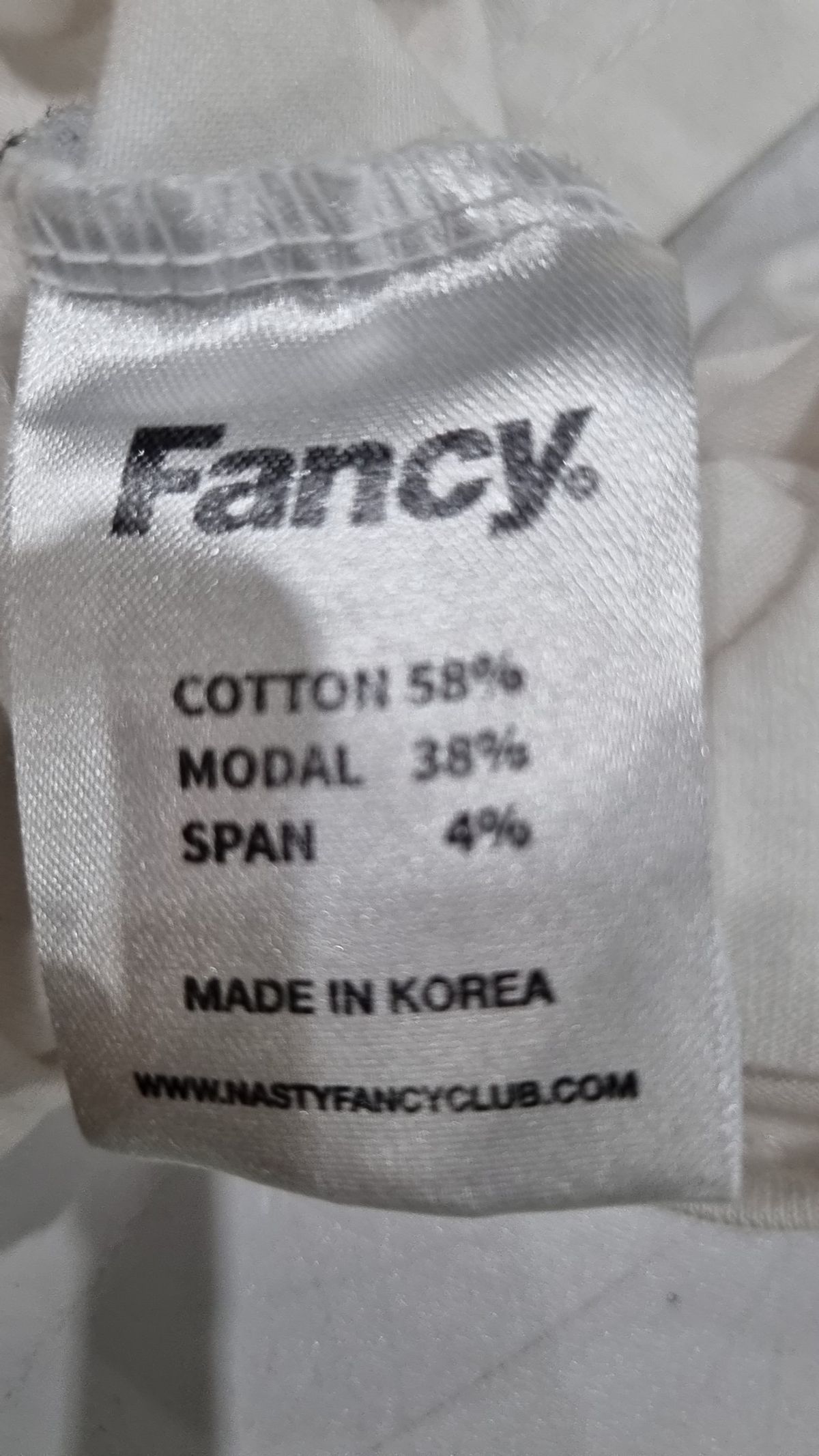 팬시클럽(FANCY CLUB) 반소매 티셔츠 OS