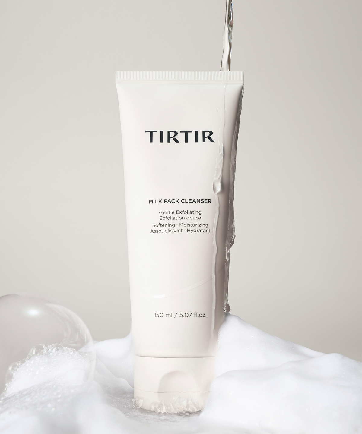 티르티르(TIRTIR) 밀크 팩 클렌저 50ml (물광 쫀득 팩폼)