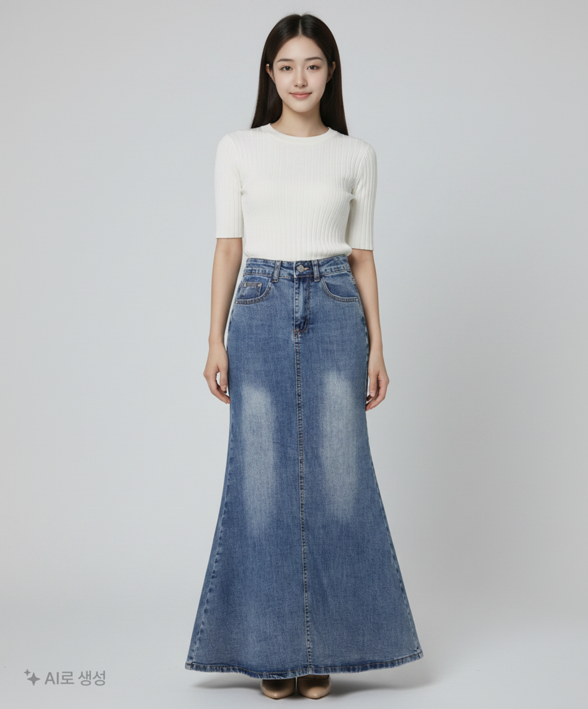 콜릿(KOLEAT) 롱스커트 S