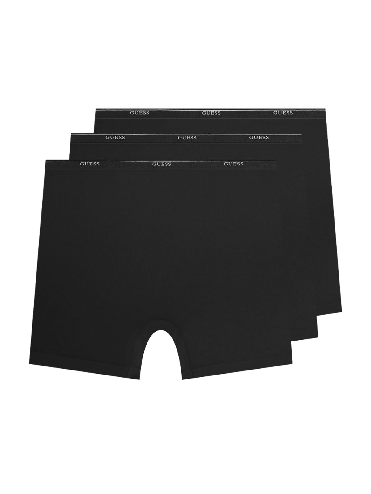게스언더웨어(GUESS UNDERWEAR) [3PACK] 프레시 프리컷 우먼 드로즈 - 블랙