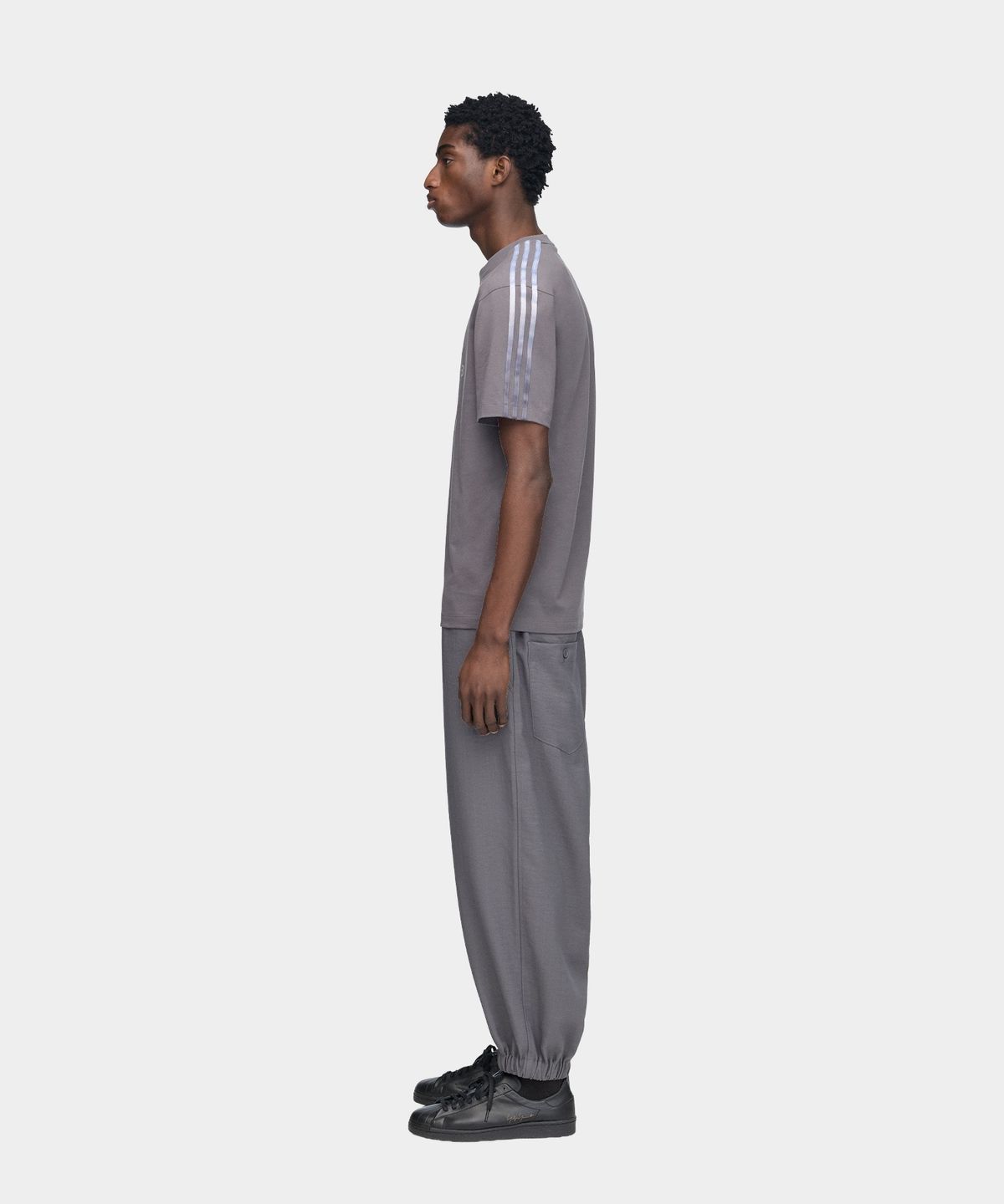 와이쓰리(Y-3) (U) 그라디언트 3S 숏 슬리브 티셔츠 그레이 GRD 3S SS TEE GREY FIVE