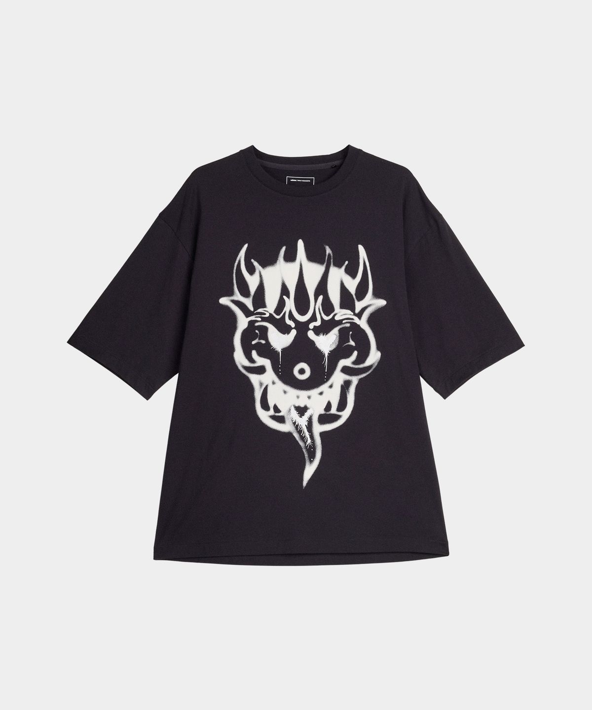 와이쓰리(Y-3) (U) 치토 GFX 숏 슬리브 티셔츠 블랙 GFX SS TEE BLACK