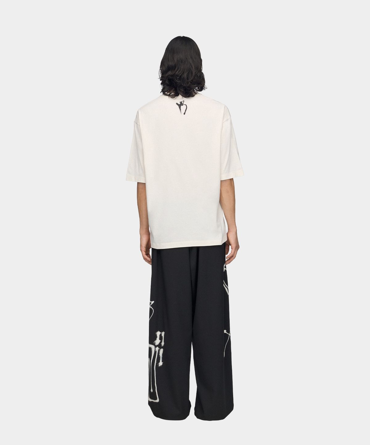 와이쓰리(Y-3) (U) 치토 GFX 숏 슬리브 티셔츠 화이트 GFX SS TEE CHALK WHITE