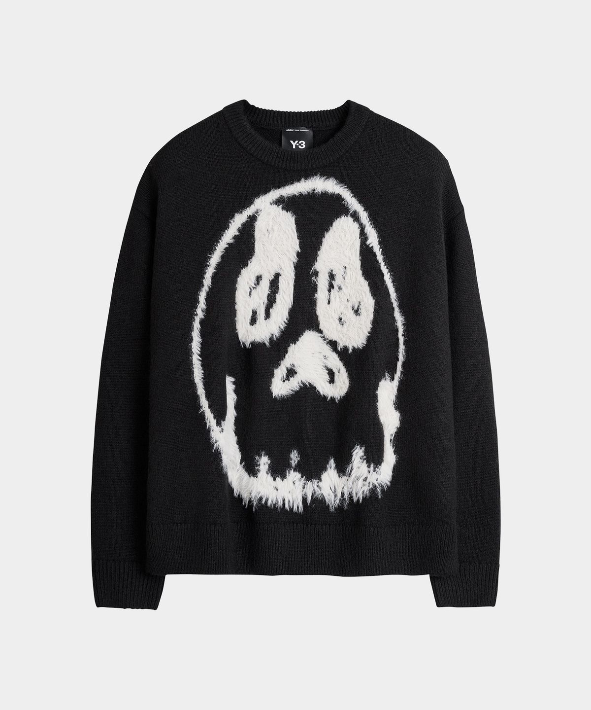 와이쓰리(Y-3) (M) 치토 GFX 니트 스웨트셔츠 블랙 GFX KNIT SWEAT BLACK