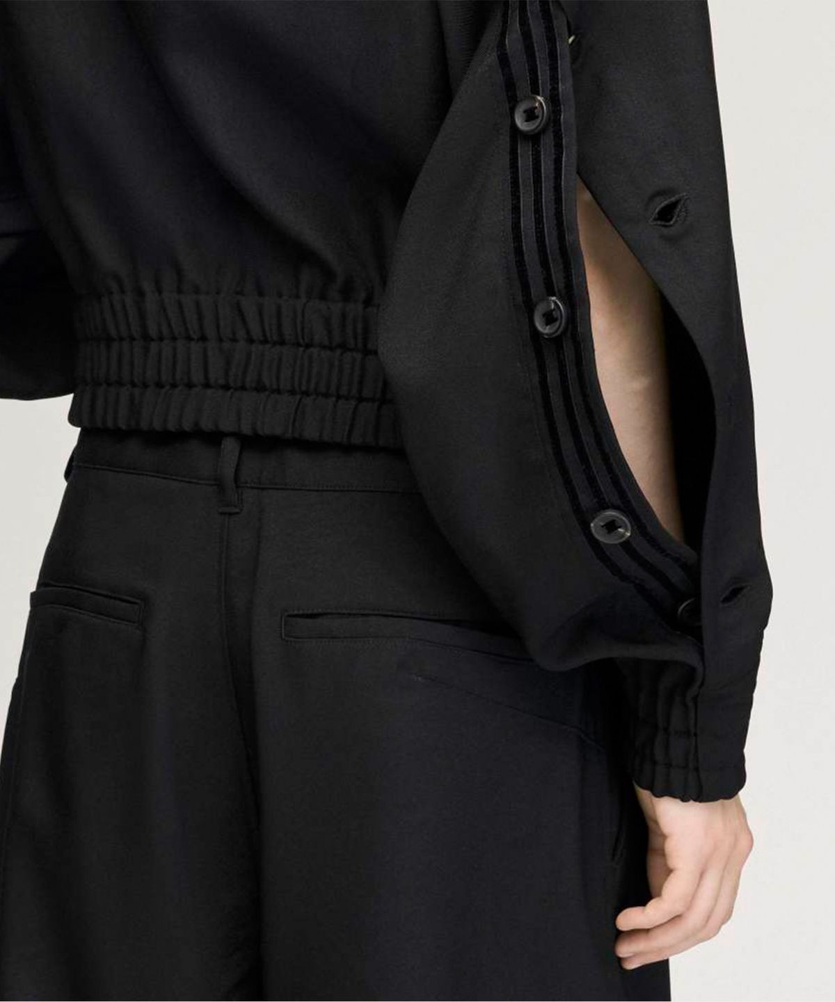 와이쓰리(Y-3) (W) W 스포츠 유니폼 어댑트 트랙 탑 블랙 W SU ADAPT TT BLACK