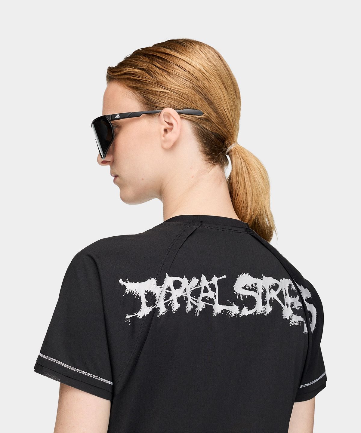 와이쓰리(Y-3) (W) 치토 W GFX 러닝 티셔츠 블랙 W GFX S RUN TEE BLACK