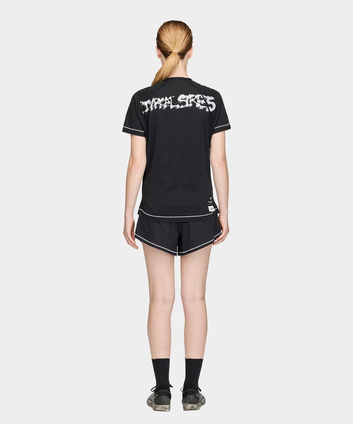 와이쓰리(Y-3) (W) 치토 W GFX 러닝 쇼츠 블랙 W GFX RUN SHRTS BLACK
